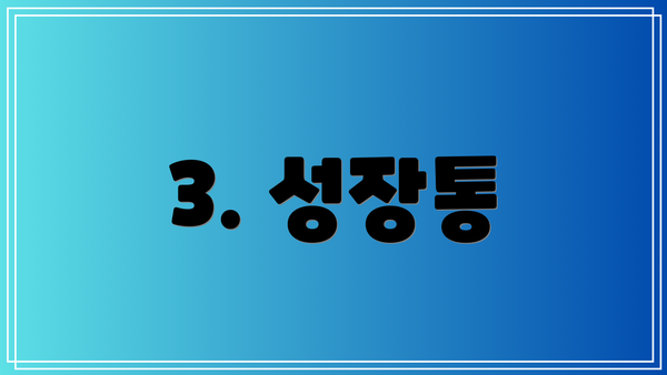 3. 성장통